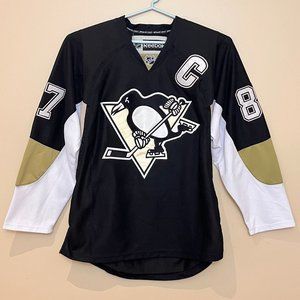 Reebok Sidney Crosby 87 Pittsburgh Penguins NHL Jersey - Men's Size 50